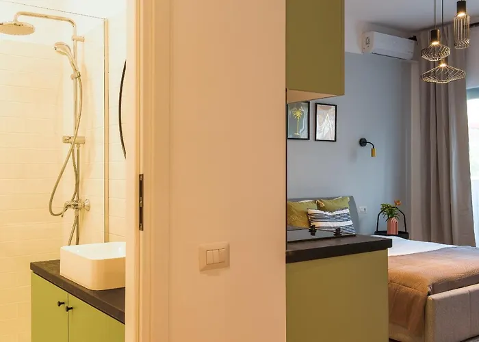 Apartman Sunny - Location - View Balcony Bukarest